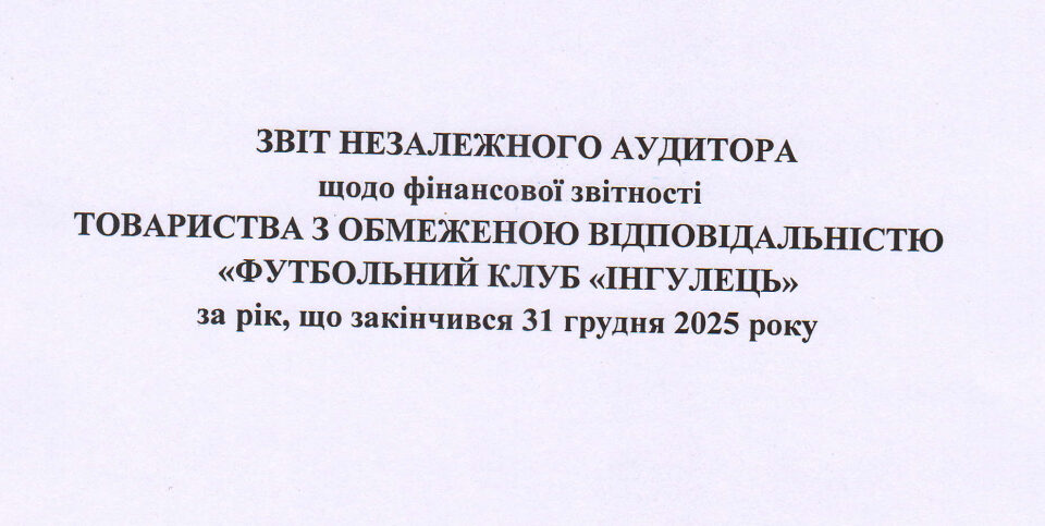 Звіт за 2025